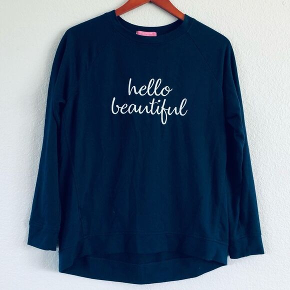Isaac Mizrahi “Hello Beautiful” Soft Lounge Top S - Picture 1 of 4